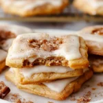 Frosted Brown Sugar Cinnamon Pop Tart Cookies