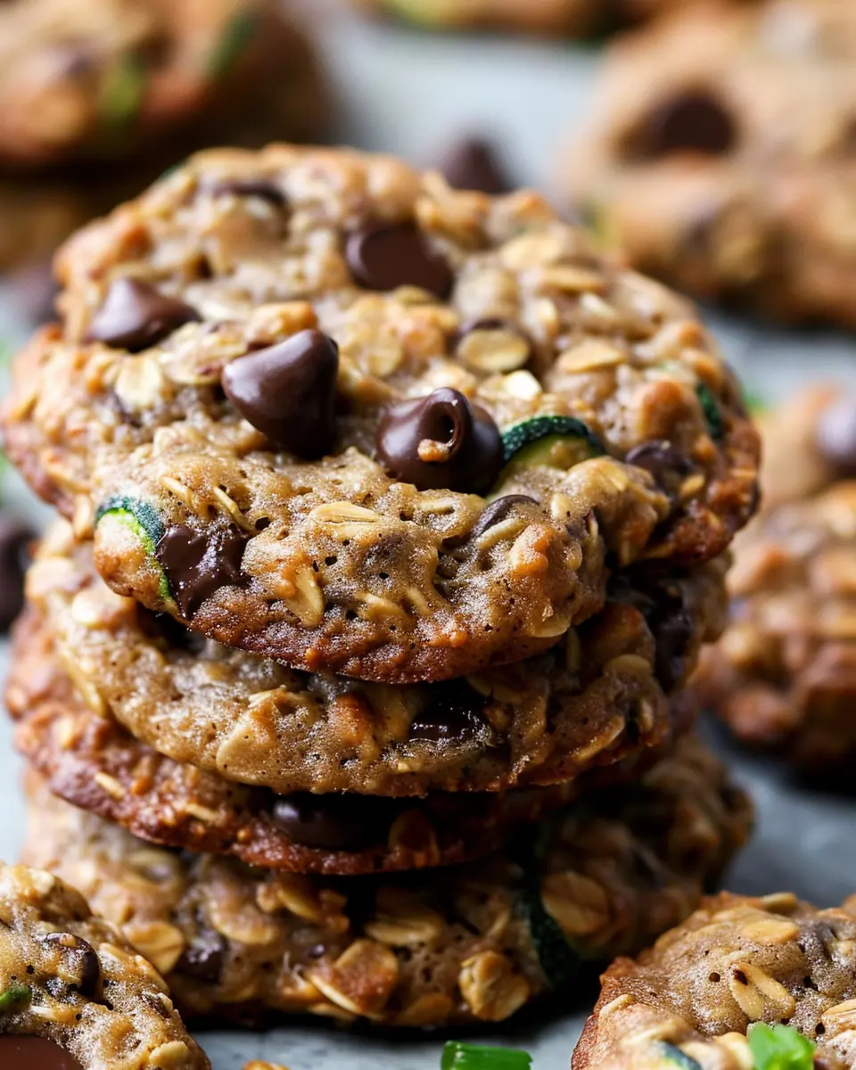 Zucchini Oatmeal Chocolate Chip Cookies: The Best Healthy Treat