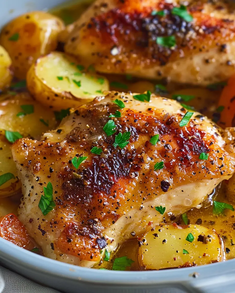 4-Ingredient Melt-in-Your-Mouth Chicken for Effortless Family Dinners