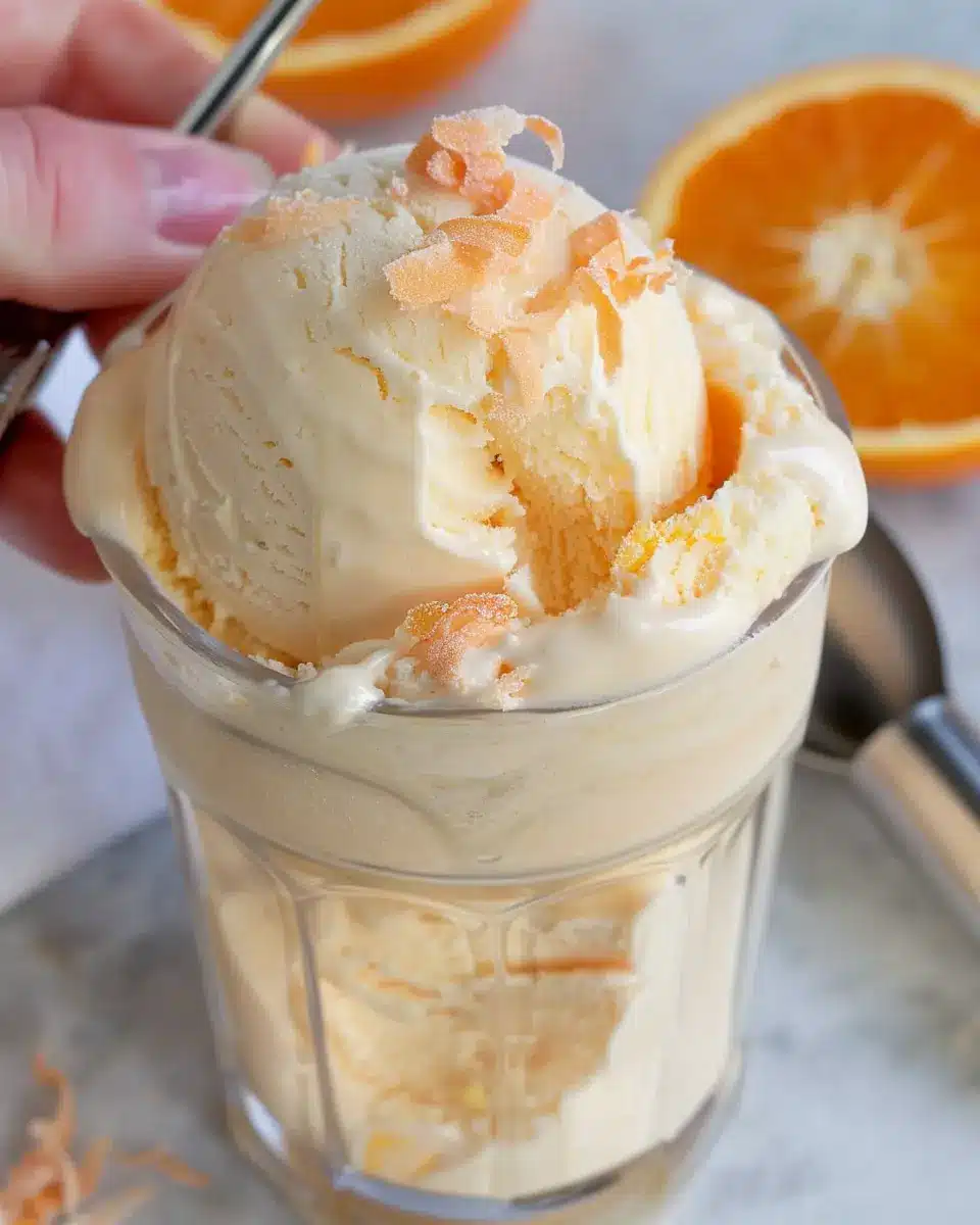 Ninja Creami Orange Julius Protein Ice Cream Recipe