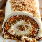 Carrot Cake Roll
