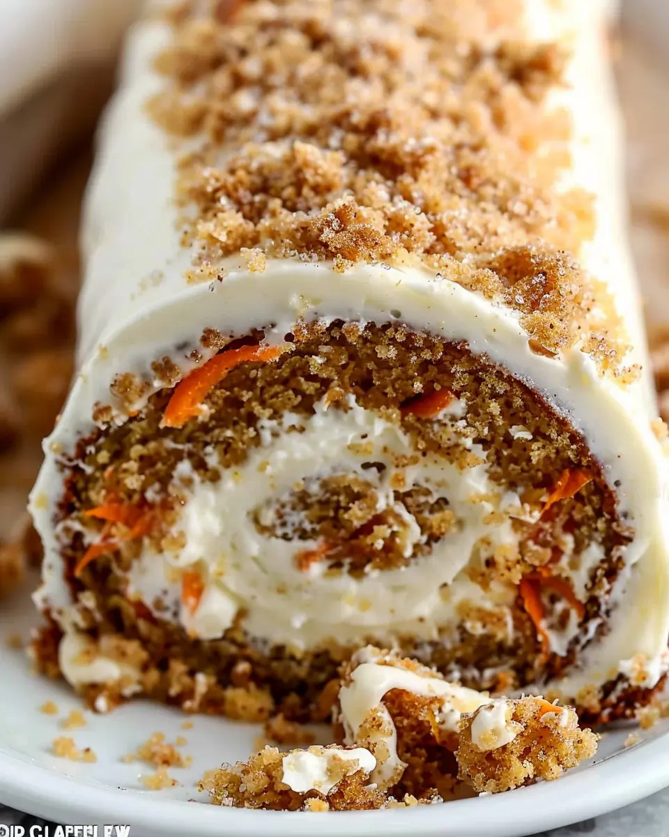 carrot cake roll: the best homemade delight you’ll love