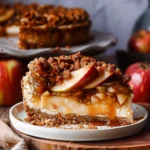 salted caramel apple pie cheesecake