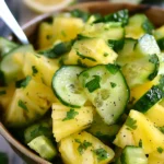 Pineapple Cucumber Salad