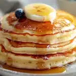 Fluffy Homemade Pancakes From Scratch