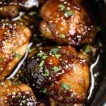 Slow Cooker Honey Garlic Chicken