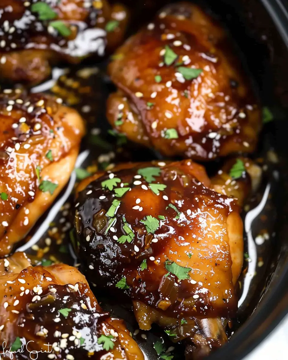 Slow Cooker Honey Garlic Chicken: Easy &amp; Delicious Weeknight Meal