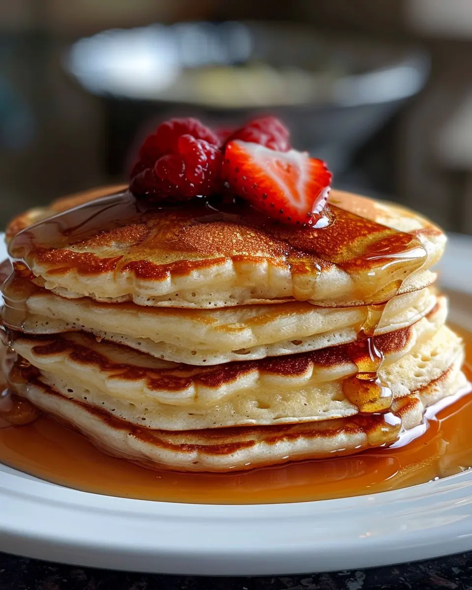 Fluffy Old Fashioned Pancakes