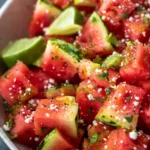 Easy Mexican Watermelon Salad