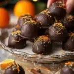 Chocolate Orange Christmas Truffles