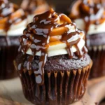 Chocolate Caramel Cupcakes