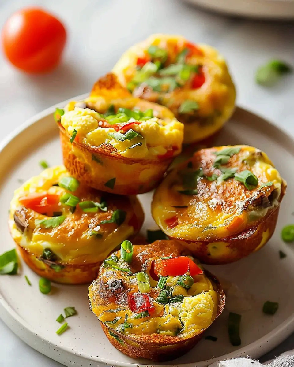 Breakfast Egg Muffins: Easy Turkey Bacon and Chicken Ham Delight