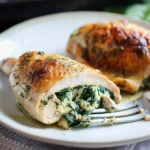 Spinach Stuffed Chicken