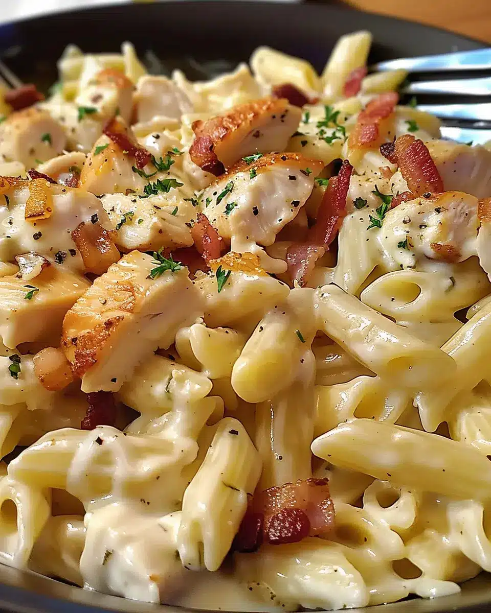 Chicken Bacon Ranch Pasta
