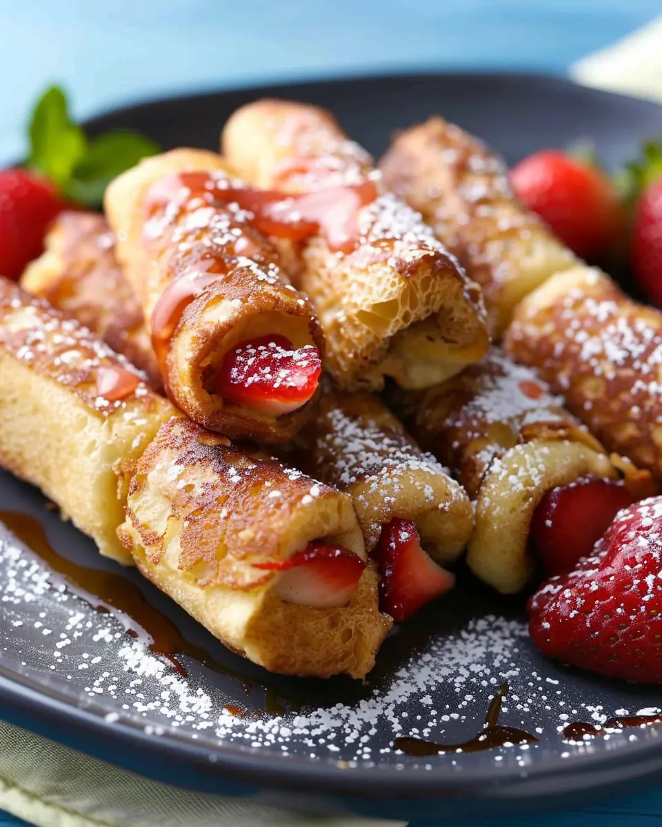 French Toast Roll-Ups