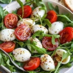Arugula Caprese Salad