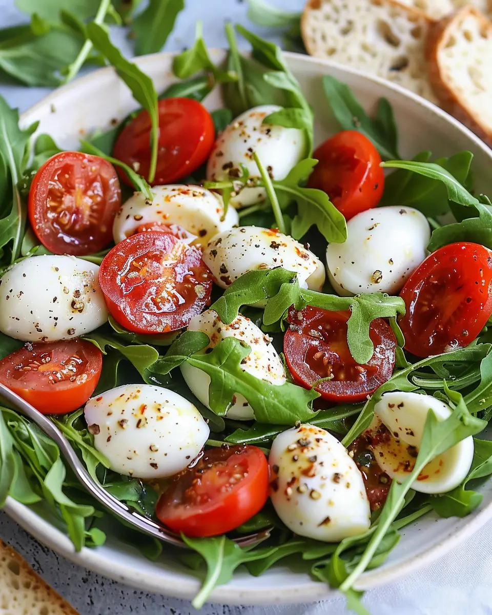 Arugula Caprese Salad: A Fresh and Easy Twist for You