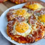 Pizza Eggs - Low Carb, Keto, Gluten Free