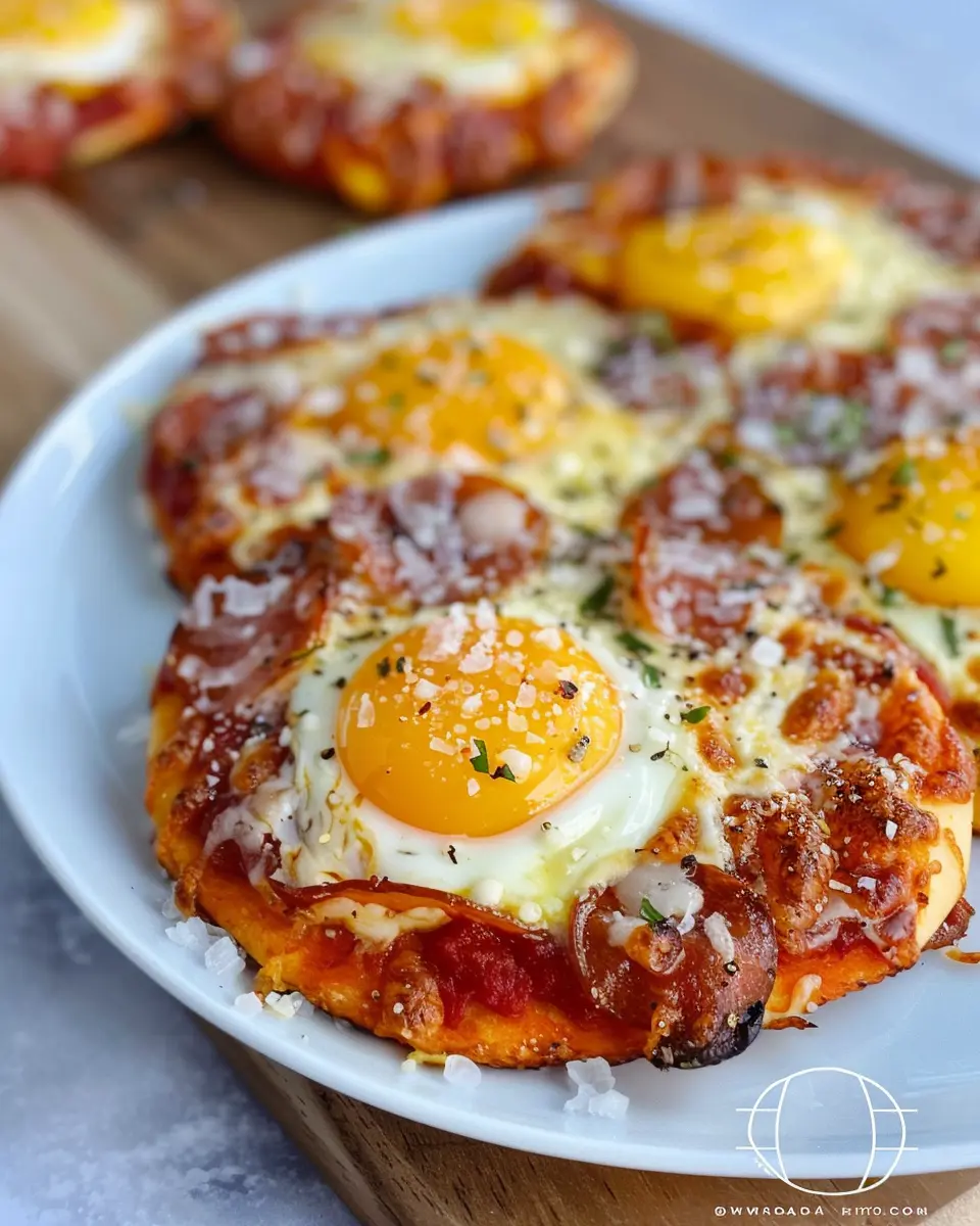 Pizza Eggs Low Carb: Easy Recipe with Turkey Bacon and Chicken Ham