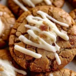Chewy Maple Cinnamon Cookies with White Chocolate