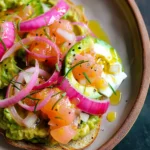 Avocado Smash with Quick Pickled Onions