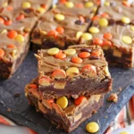 Chewy REESE’s PIECES Peanut Butter Brownie