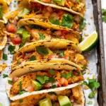 20 Minute Mini Baked Chicken Tacos
