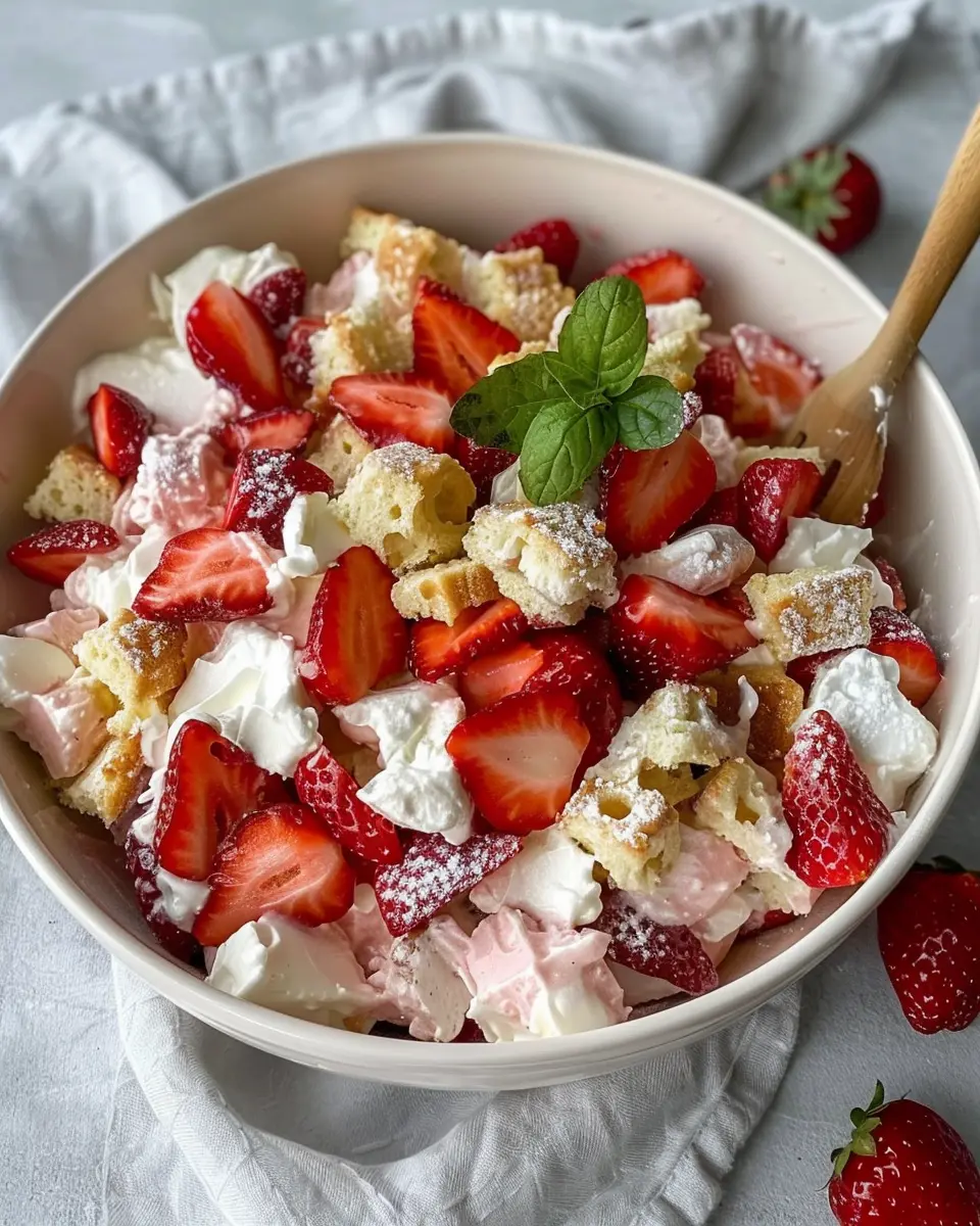 Strawberry Shortcake Salad
