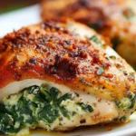 Spinach Stuffed Chicken