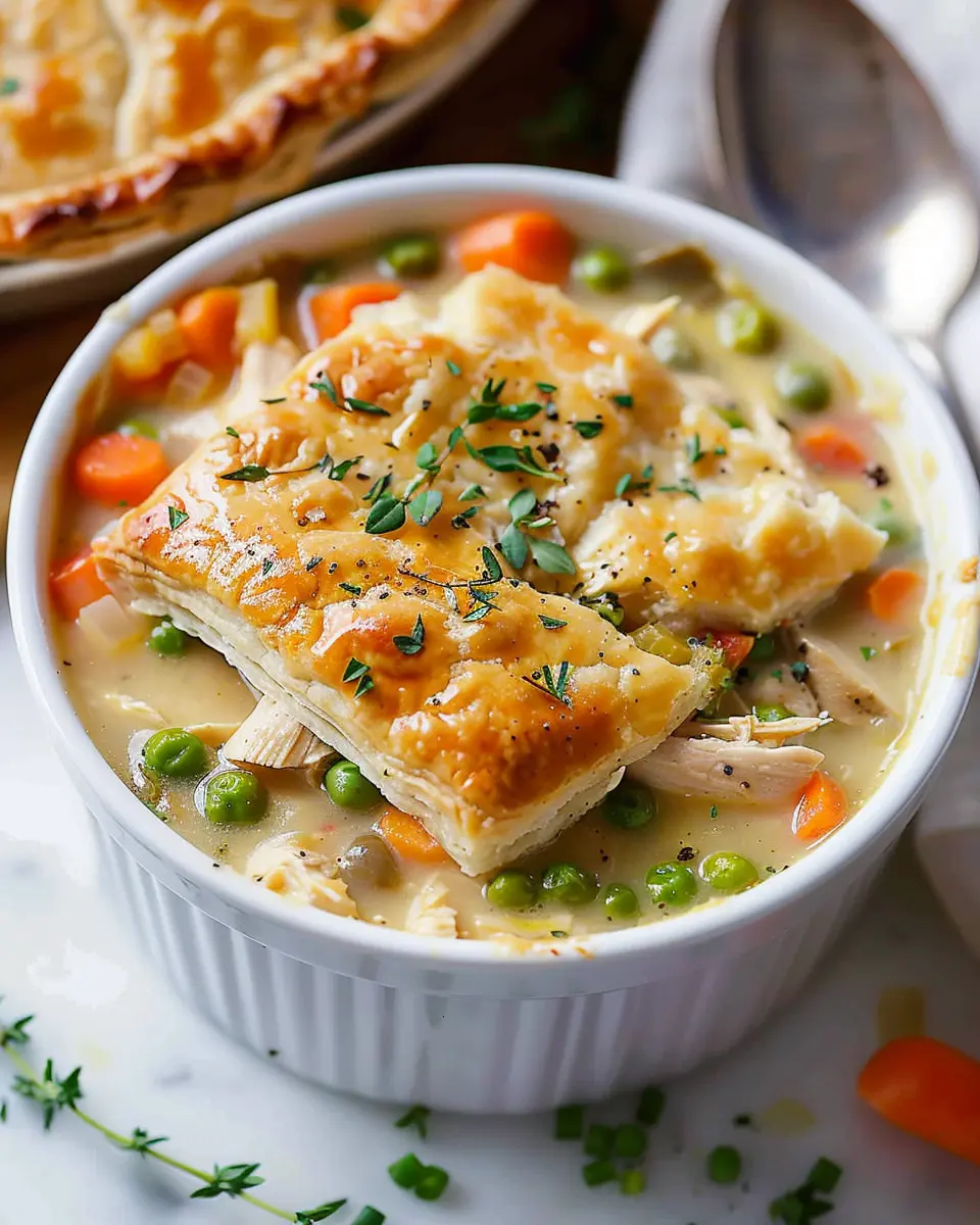 Chicken Pot Pie Soup