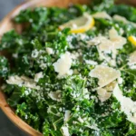 Lemon Parmesan Kale Salad