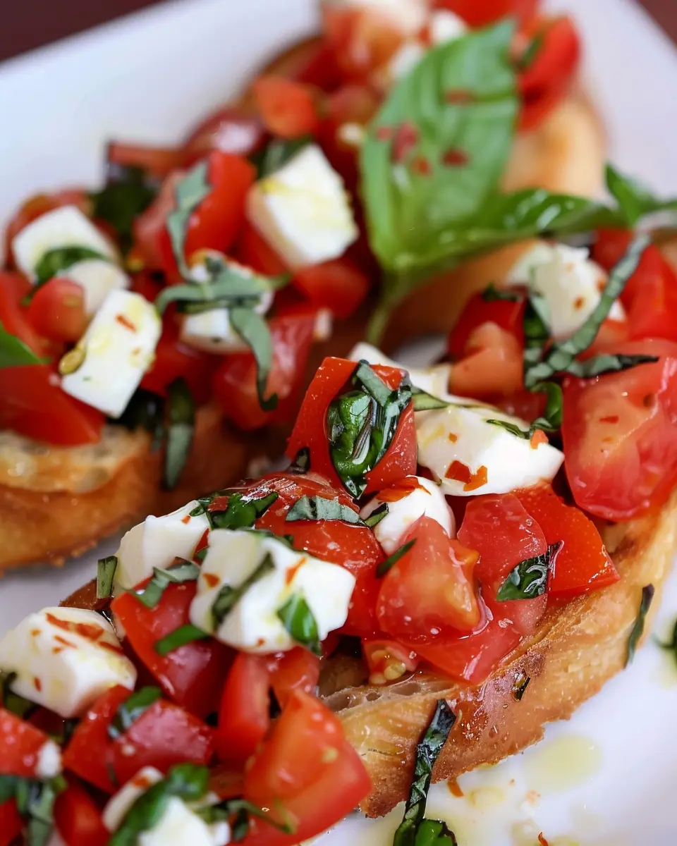 Perfect Bruschetta with Mozzarella: Easy Recipe for a Fresh Twist