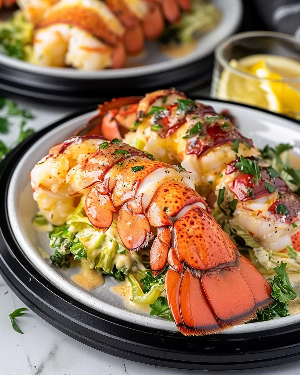 No Fail Perfect Butter Poached Lobster Tail for Effortless Indulgence