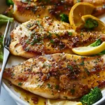 Baked Lemon Garlic Butter Tilapia