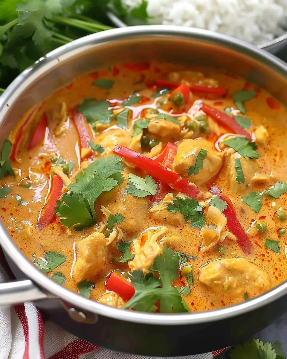 Easy Thai Red Curry Chicken
