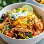 Slow Cooker Chicken Burrito Bowls