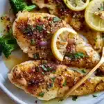 Baked Lemon Garlic Butter Tilapia